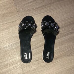 AMS Travel 2 Black Sandles